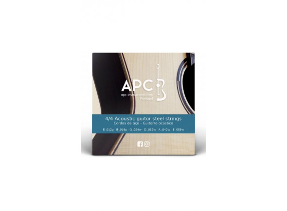 APC  Cordas - Guitarra Acústica - FOLK (AÇO)